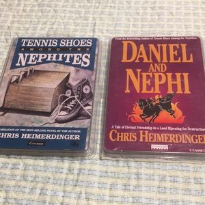 Chris HeimerDinger LDS 2PK Cassette Stories Tennis Shoe Nephites Daniel & Nephi